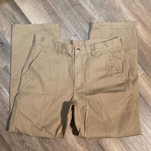 Duluth Trading Co Men's Khaki Carpenter Pants